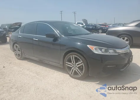 2016 Honda Accord Sport z USA, uszkodzony, nr VIN 1HGCR2F55GA241138
